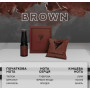 Аромасаше для авто HURRICANE BROWN з флаконом, 10 мл